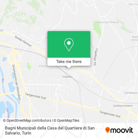 Bagni Municipali della Casa del Quartiere di San Salvario map