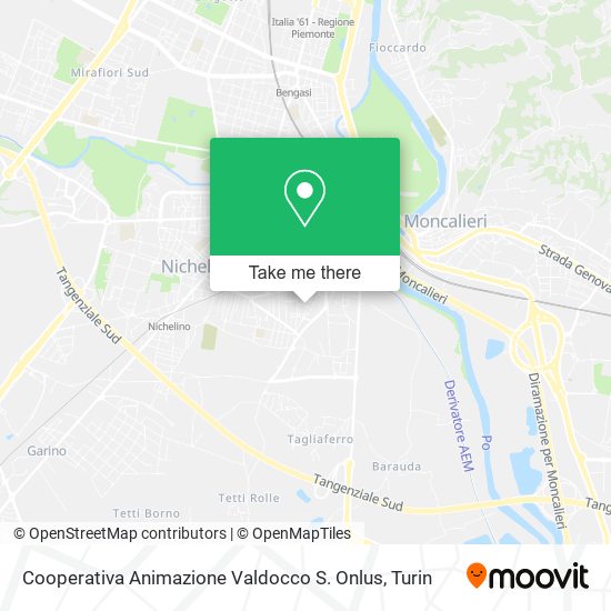 Cooperativa Animazione Valdocco S. Onlus map