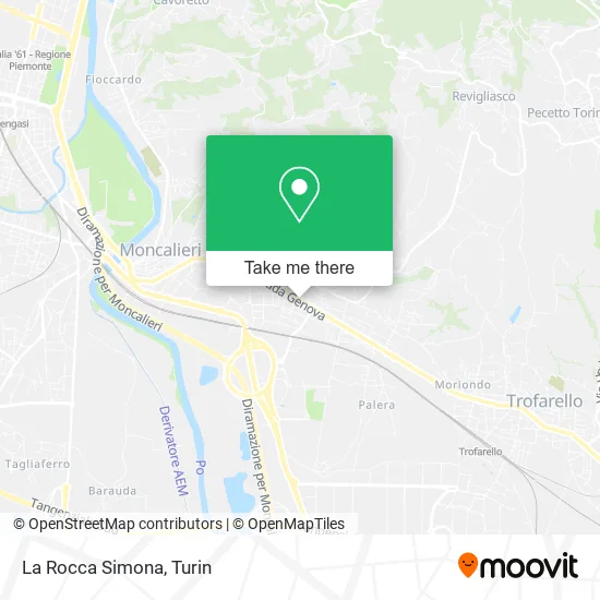 Simona La Rocca map