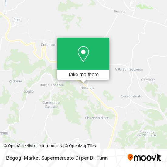 Begogì Market Supermercato Dì per Dì map