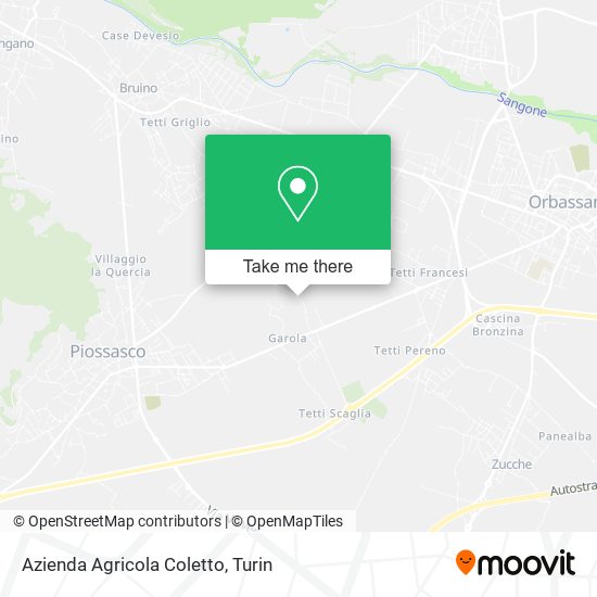 Azienda Agricola Coletto map