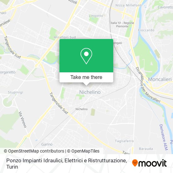 Ponzo Impianti Idraulici, Elettrici e Ristrutturazione map