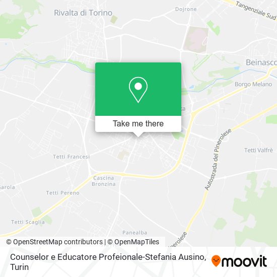 Counselor e Educatore Profeionale-Stefania Ausino map