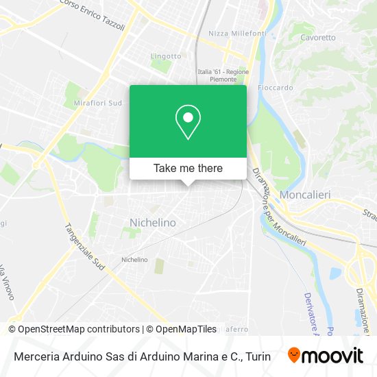 Merceria Arduino Sas di Arduino Marina e C. map