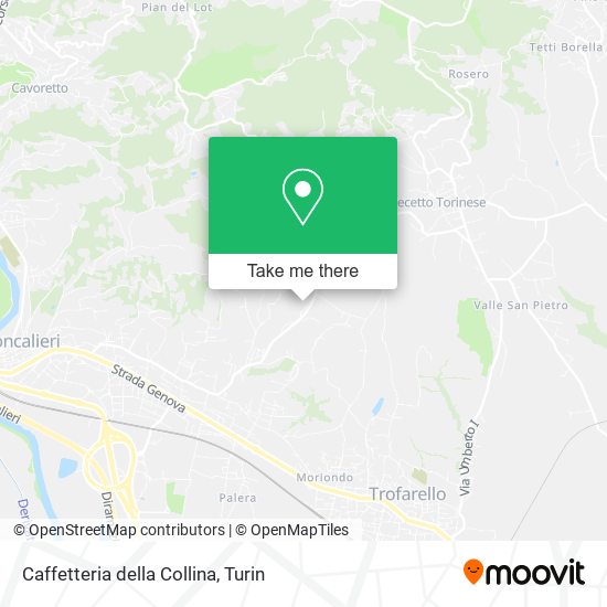 Caffetteria della Collina map