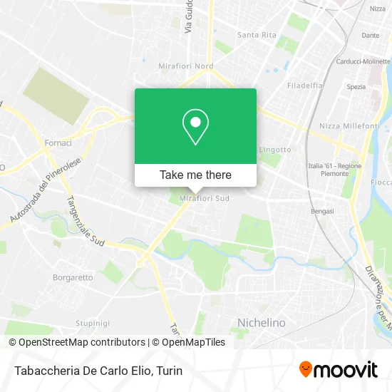Tabaccheria De Carlo Elio map