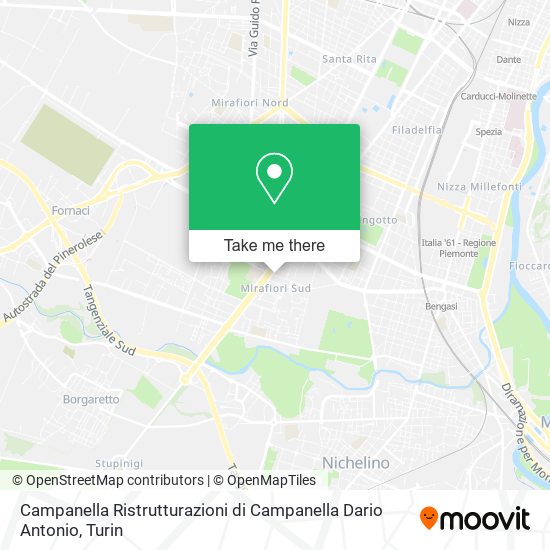 Campanella Ristrutturazioni di Campanella Dario Antonio map