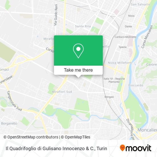 Il Quadrifoglio di Gulisano Innocenzo & C. map