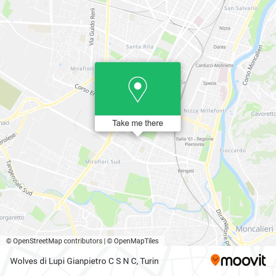 Wolves di Lupi Gianpietro C S N C map