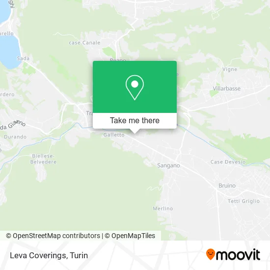 Leva Coverings map
