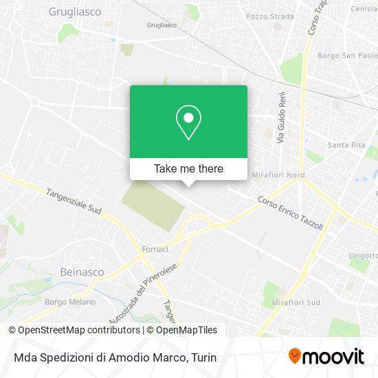 Mda Spedizioni di Amodio Marco map
