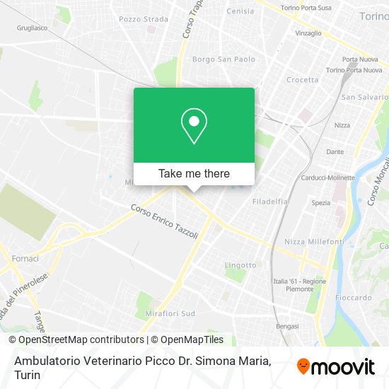 Ambulatorio Veterinario Picco Dr. Simona Maria map