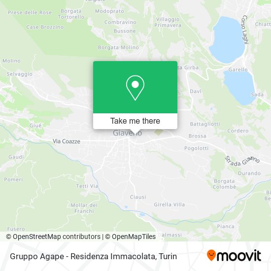 Gruppo Agape - Residenza Immacolata map