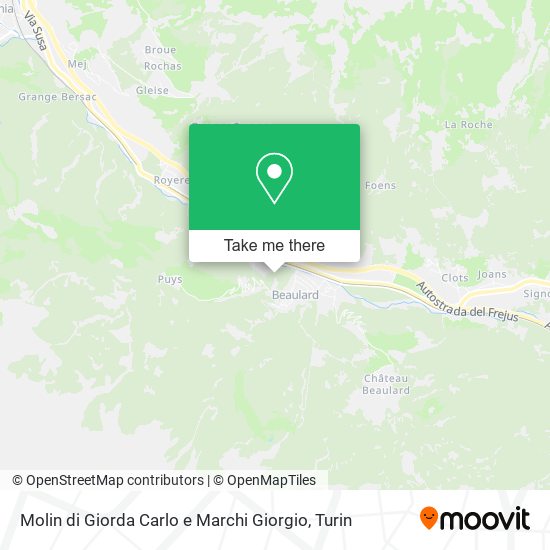 Molin di Giorda Carlo e Marchi Giorgio map