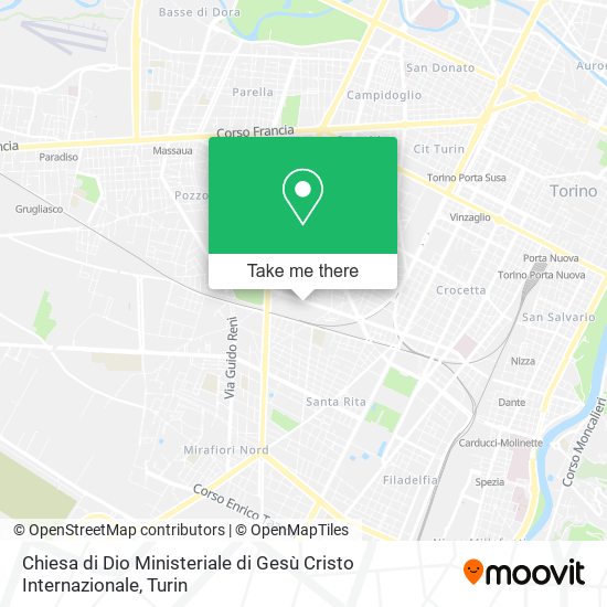 Chiesa di Dio Ministeriale di Gesù Cristo Internazionale map