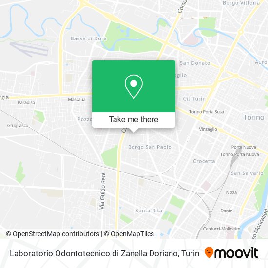 Laboratorio Odontotecnico di Zanella Doriano map