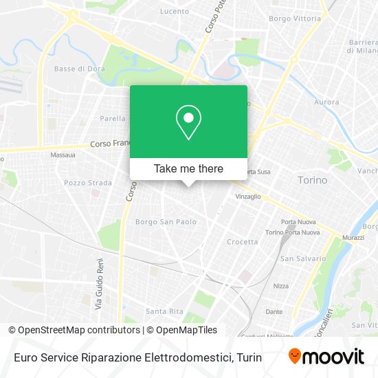Euro Service Riparazione Elettrodomestici map