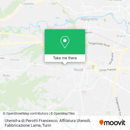Utensil-a di Perotti Francesco; Affilatura Utensili, Fabbricazione Lame map