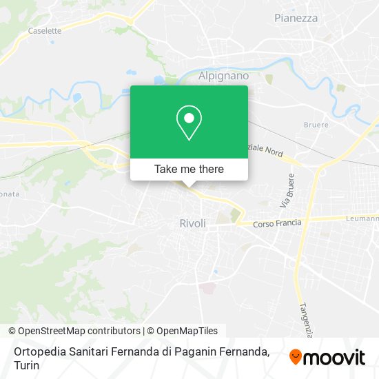 Ortopedia Sanitari Fernanda di Paganin Fernanda map