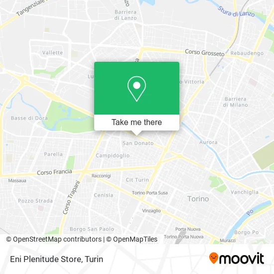 Eni Plenitude Store map