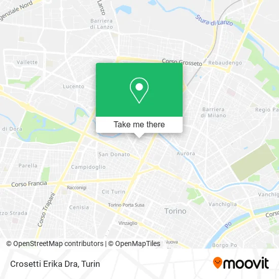 Dr. Erika Crosetti map