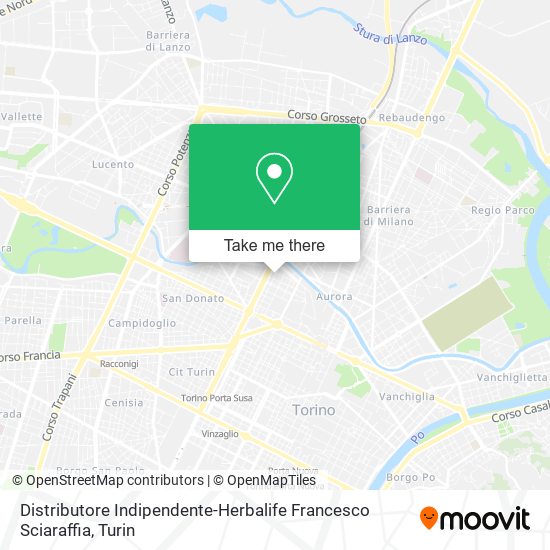 Distributore Indipendente-Herbalife Francesco Sciaraffia map