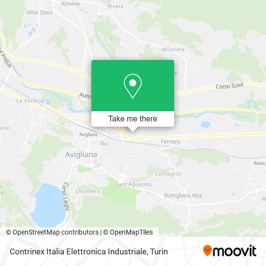 Contrinex Italia Elettronica Industriale map