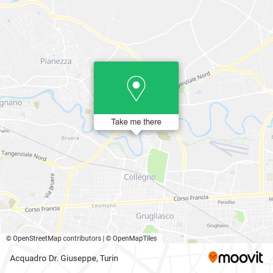 Acquadro Dr. Giuseppe map