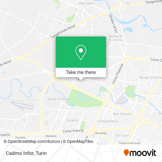 Cadmo Infor map