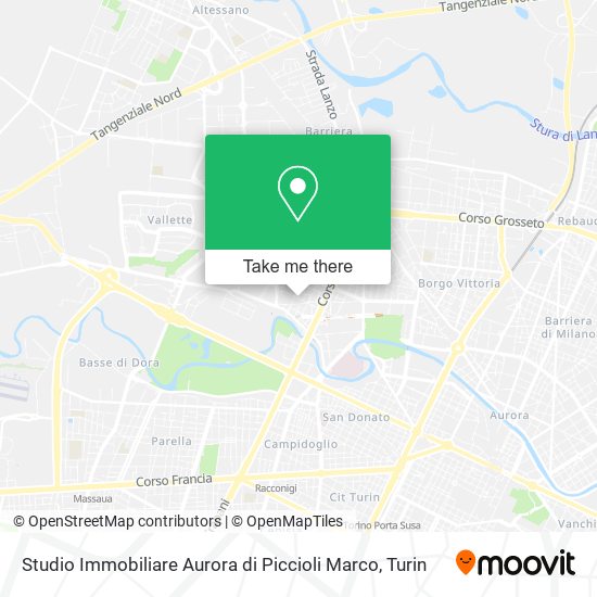 Studio Immobiliare Aurora di Piccioli Marco map