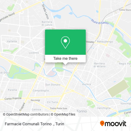 Farmacie Comunali Torino . map