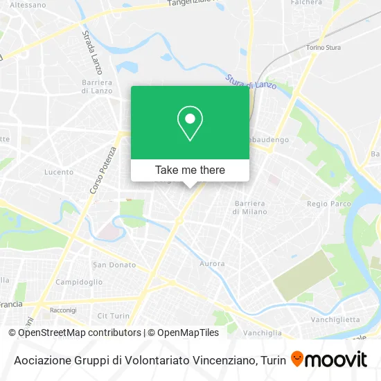 Aociazione Gruppi di Volontariato Vincenziano map