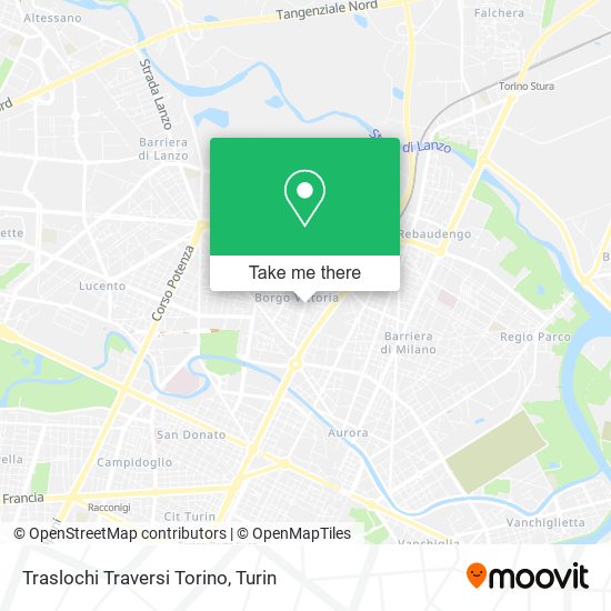 Traslochi Traversi Torino map