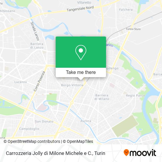 Carrozzeria Jolly di Milone Michele e C. map
