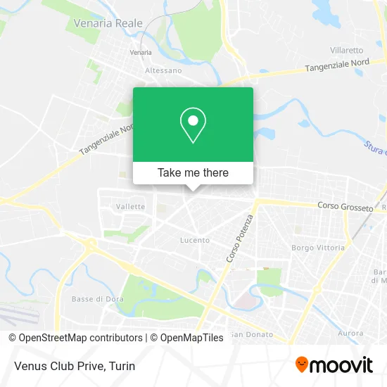 Venus Club Prive map