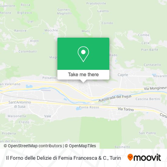 Il Forno delle Delizie di Femia Francesca & C. map
