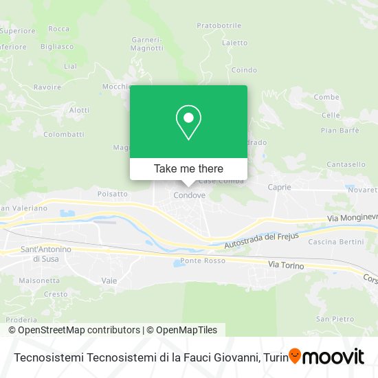 Tecnosistemi Tecnosistemi di la Fauci Giovanni map