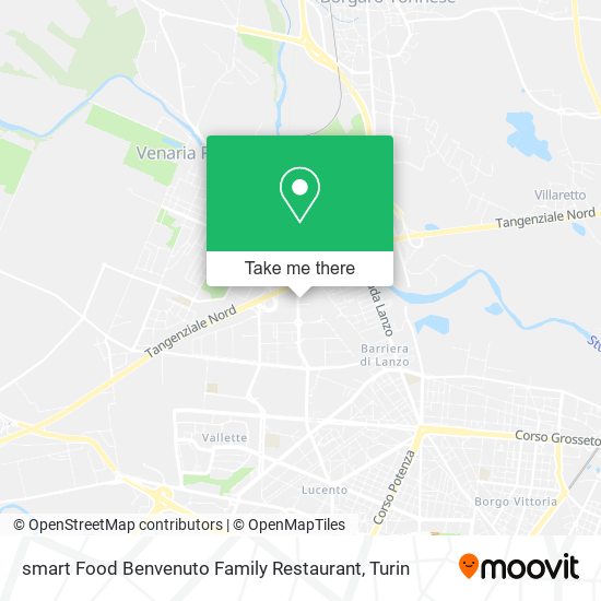 smart Food Benvenuto Family Restaurant map