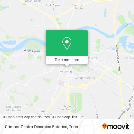 Crimaor Centro Dinamica Estetica map