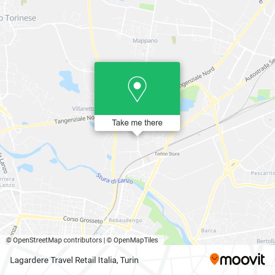 Lagardere Travel Retail Italia map