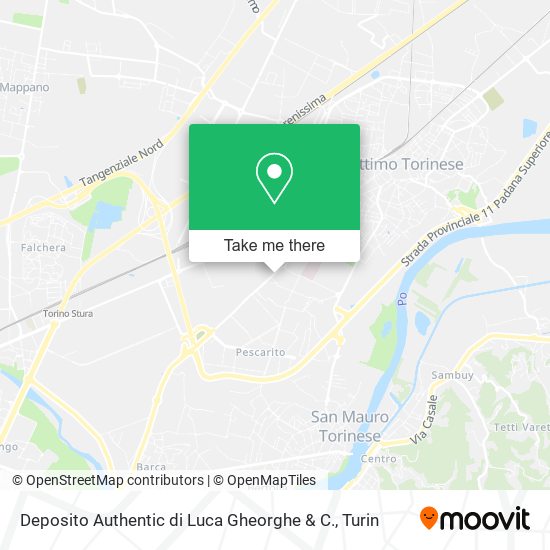 Deposito Authentic di Luca Gheorghe & C. map