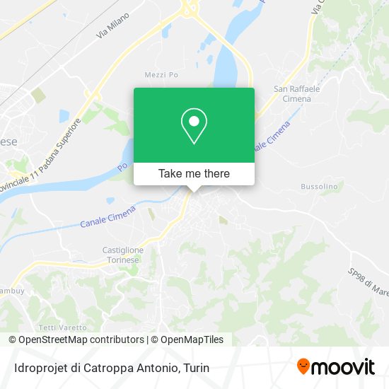 Idroprojet di Catroppa Antonio map