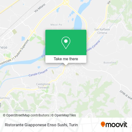 Ristorante Giapponese Enso Sushi map