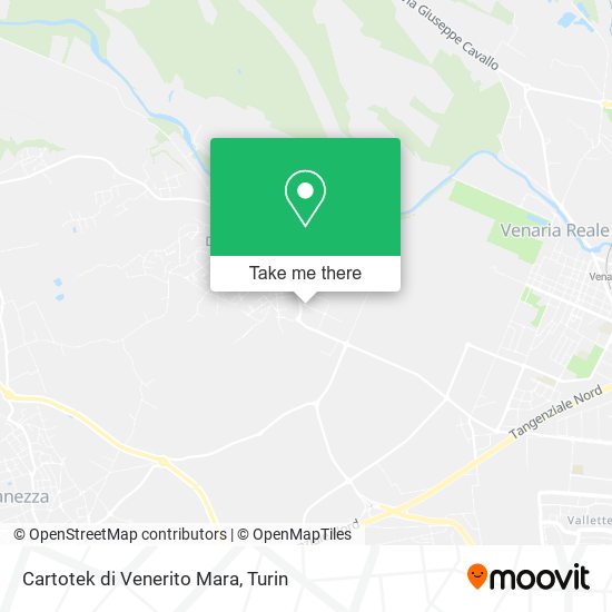 Cartotek di Venerito Mara map