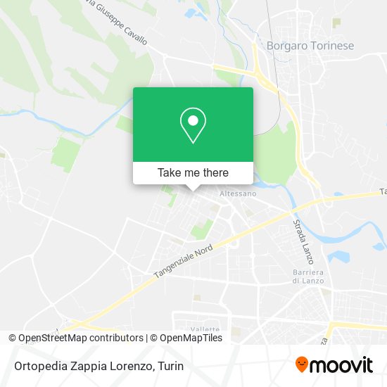 Ortopedia Zappia Lorenzo map