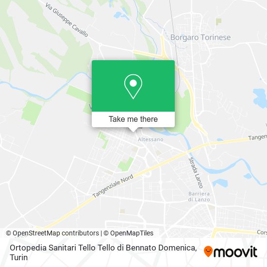 Ortopedia Sanitari Tello Tello di Bennato Domenica map