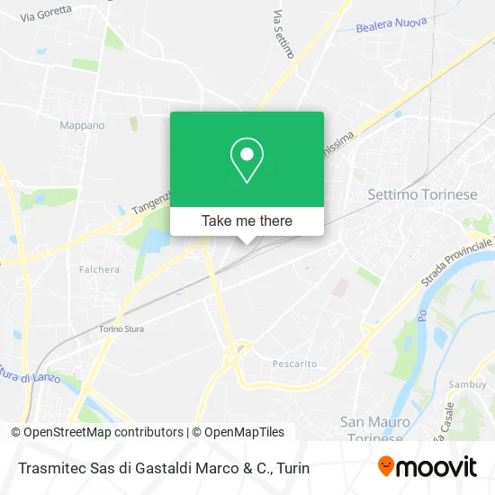 Trasmitec SAS by Marco Gastaldi & Co. map