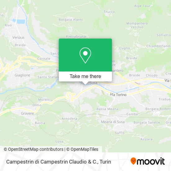 Campestrin di Campestrin Claudio & C. map