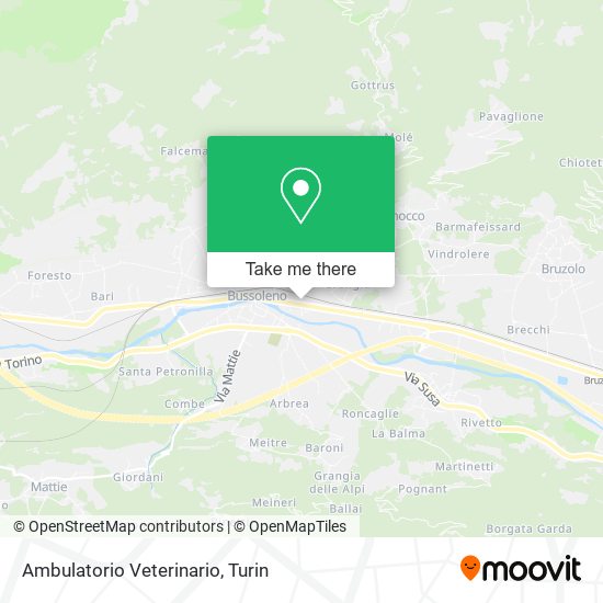 Ambulatorio Veterinario map