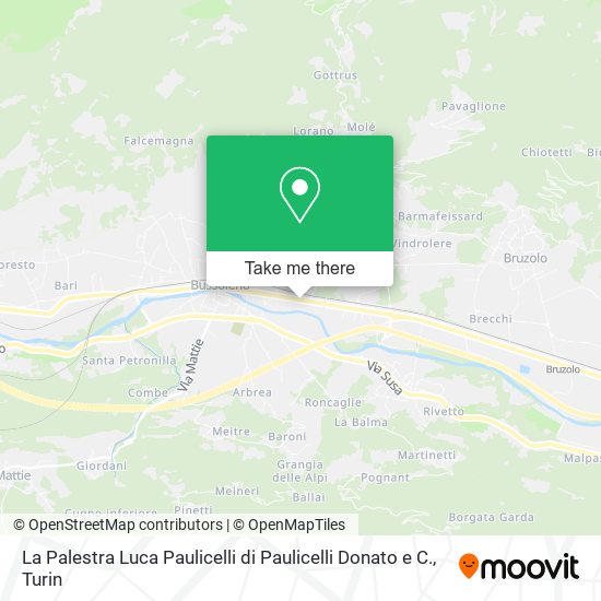 La Palestra Luca Paulicelli di Paulicelli Donato e C. map